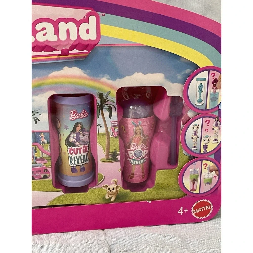 NEW Barbie Mini Barbieland‎ 5-Pack Pop Cutie & Color Reveal 1.5